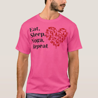 Camiseta Coma o Yoga do Sono Repetir 1