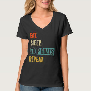 Camiseta Coma Objetivos de Interrupção do Sono Repetir Hock