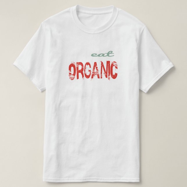 Camiseta Coma Orgânico (Frente do Design)