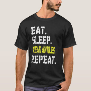 Camiseta Coma Os Antilhas De Quebra Do Sono Repetir T Camis