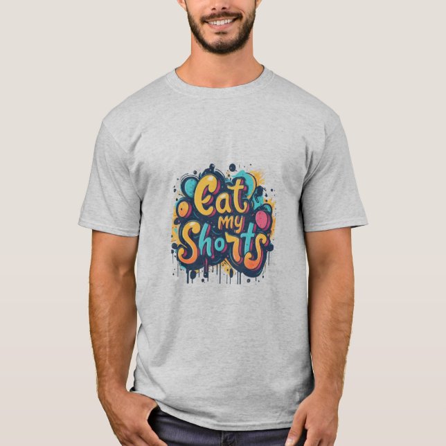 Camiseta Coma os meus calções (Frente)