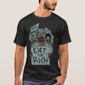 CAMISETA COMA OS ZOMBIS RICOS