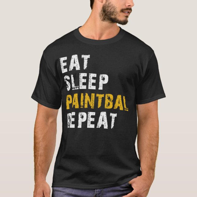 Camiseta coma paintball (Frente)