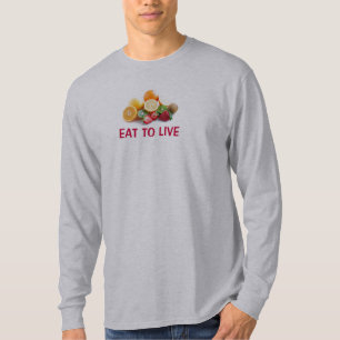 Camiseta Coma para viver Nutritarian