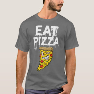 Camiseta Coma Pizza Engraçada Pizza Cheirosa Pizza Amor Piz