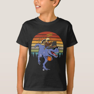 Camiseta Coma Pizza Turquia Dino Dinossaur Vegetarian Thank
