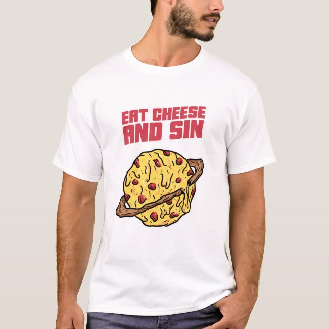 Camiseta Coma Queijo E Pinto (Frente)