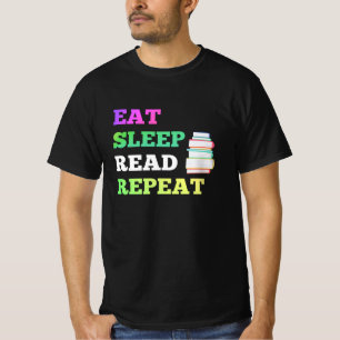 Camiseta Coma Repetição de Leitura de Suspensão para Man