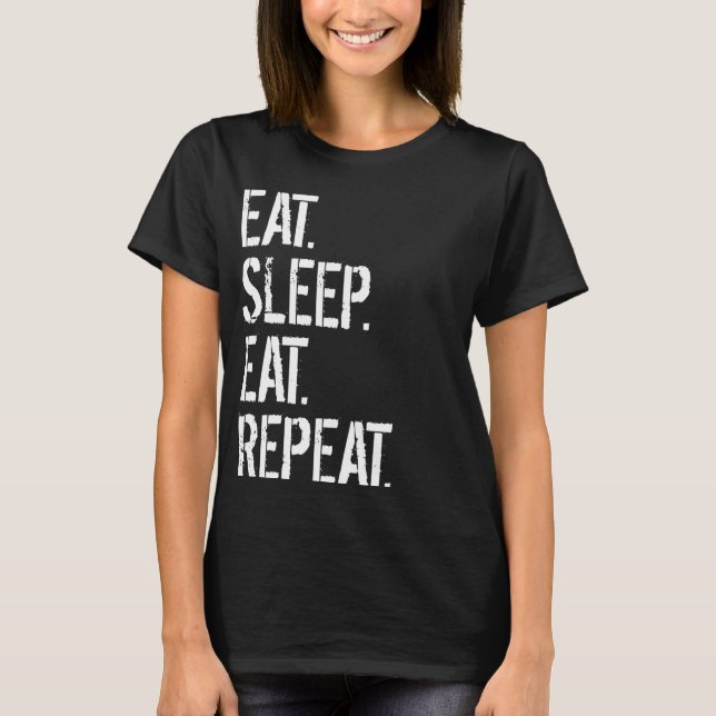 Camiseta Coma Repetição de Repouso (Frente)