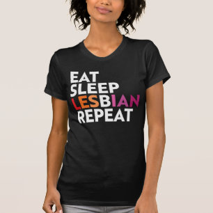 CAMISETA COMA REPETIÇÃO LESBIANA