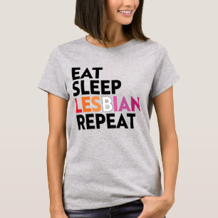 CAMISETA COMA REPETIÇÃO LESBIANA