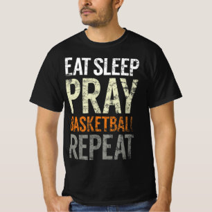 Camiseta Coma Reze De Basquete De Reze Dormidos, Christian