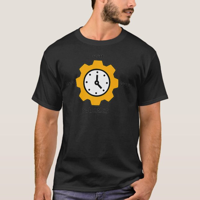 Camiseta Coma Robótica Loop Premium (Frente)