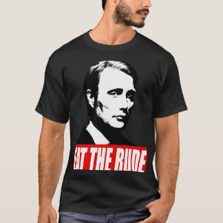 Camiseta COMA RUDE Hannibal Fundo Escuro