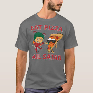 Camiseta Coma Satã de granizo da Pizza