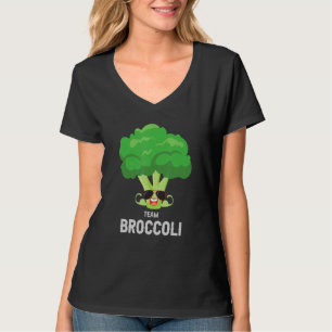 Camiseta Coma Saudável Eu Adoro Equipe Broccoli Planta Base