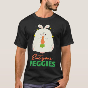 Camiseta Coma Seu Coelho Veggies Vegan Vegetable Orga