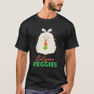Camiseta Coma Seu Coelho Veggies Vegan Vegetable Orga