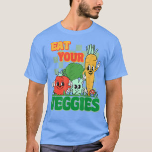 Camiseta Coma seu Mercado de Veggies Agricultores Mundo Veg