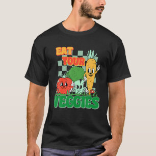 Camiseta Coma seu mercado de verduras fazendeiros do mundo