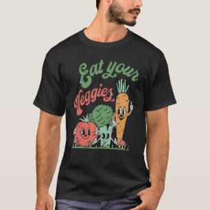 Camiseta Coma Seu Mercado Familiar De Veggies Seja gentil C