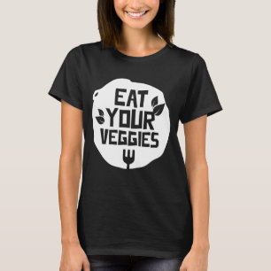Camiseta Coma Seu Plano Vegetariano De Hortas De Veggies