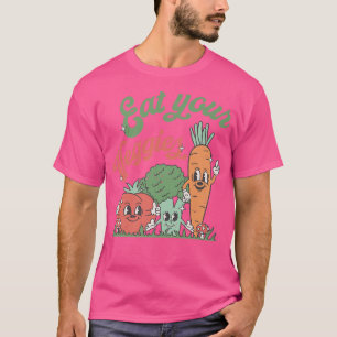 Camiseta Coma seu Veggies Farmers Mercado Vegan Vegetarian 