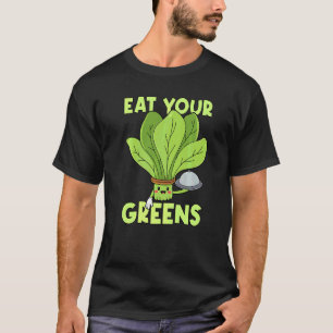 Camiseta Coma Seu Verde Kale Spinach