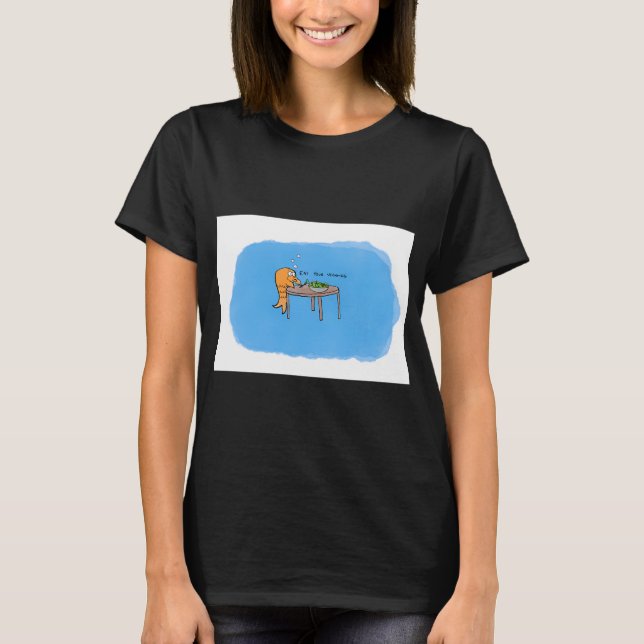 Camiseta Coma seus legumes (Frente)