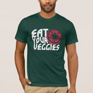 Camiseta coma seus vegetarianos