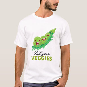 Camiseta Coma Seus Veggies Edamame Vegan Vegetable F