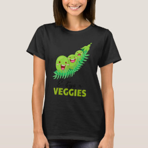 Camiseta Coma Seus Veggies Edamame Vegan Vegetable F