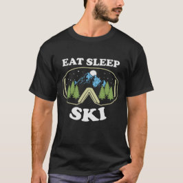 Camiseta Coma Ski Snowboard Goggles T-Shirt