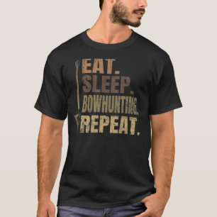 Camiseta Coma Sleep Bowhuning Repete Camo Archery Bowhuntin