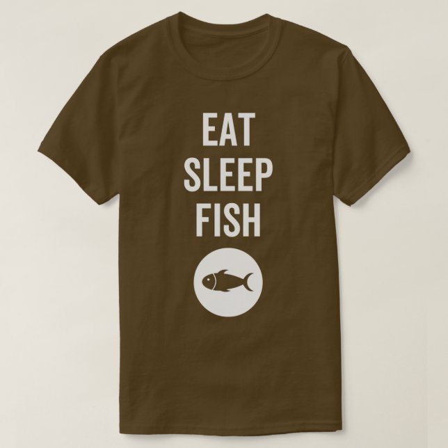 Camiseta Coma Sleep Fish Classic TSirt (Frente do Design)