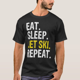 Camiseta Coma Sleep Jet Ski Repetir Esqui