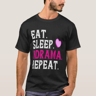 Camiseta Coma Sleep Kdrama Repete Hoodie Cute Coreano Drama