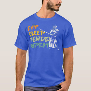 Camiseta Coma Sleep Kendo Samurai Katana Japão Artes Marcia