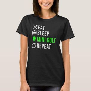 Camiseta Coma Sleep Mini Golf Repete Mini Golf