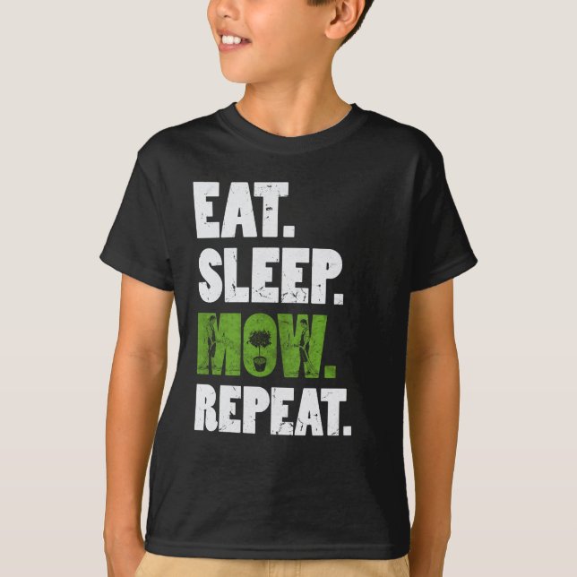 Camiseta Coma Sleep Mow Repete Agitação (Frente)