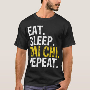 Camiseta Coma Sleep Tai Chi Repeat Co.