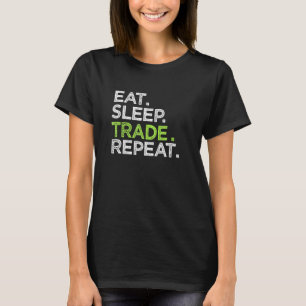 Camiseta Coma Sleep Trade Repete Love Excelente Trader Mone