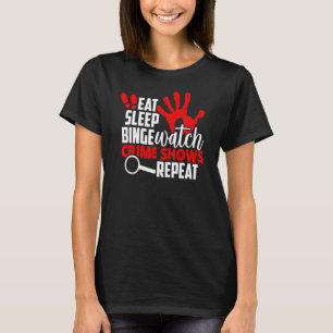 Camiseta Coma Sleep Ver Crimes Mostra
