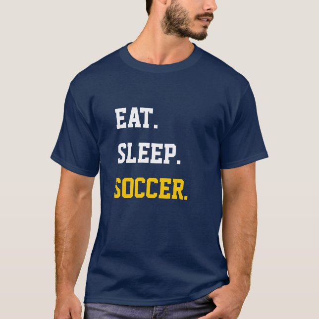 Camiseta Coma Soccer Do Sono (Frente)