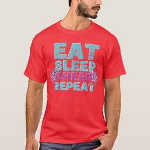 Camiseta Coma Sonho Alegria Repetir Líder de Torcida Aplaud