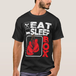 Camiseta Coma Sonho Boxe - Amante de Boxe Academia Boxeador