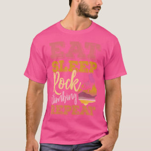 Camiseta Coma Sonho Escalada Repetir Alpinista Montanha