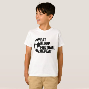 Camiseta Coma Sonho Futebol Repita – Esportes Mínimos