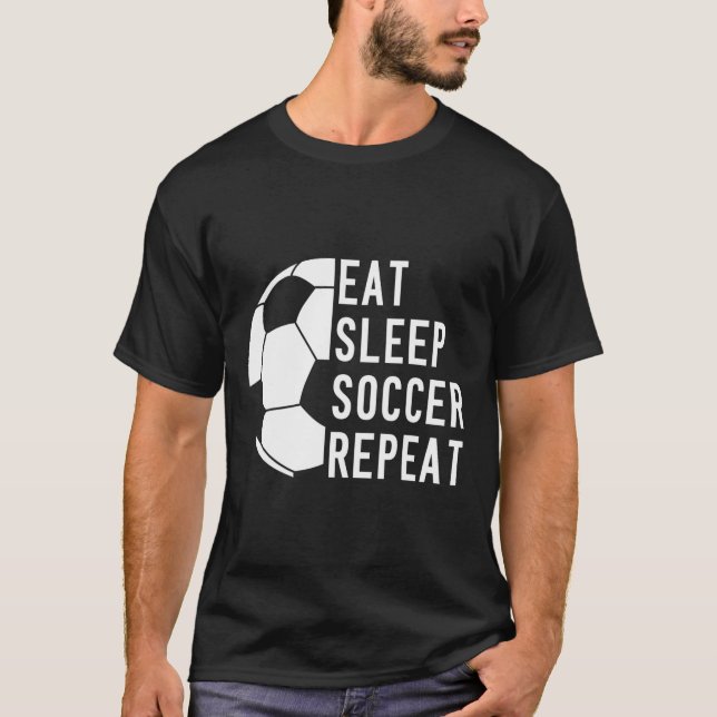 Camiseta Coma Sonho Futebol Repita Péll  (Frente)