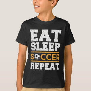 Camiseta Coma Sonho Futebol Repita - Presente Legal para Jo